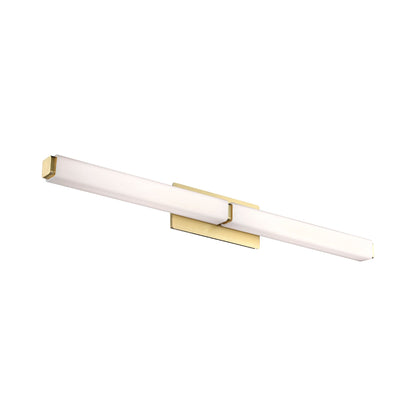 Vogue LED Bath Vanity Light in 39-Inch/Brushed Brass.