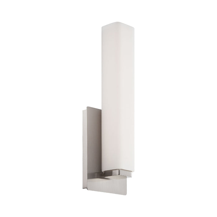 Vogue LED Bath Wall Light in Brushed Nickel (15-Inch).