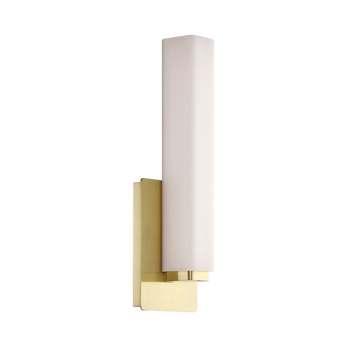 Vogue LED Bath Wall Light in Brushed Brass. (15-Inch)