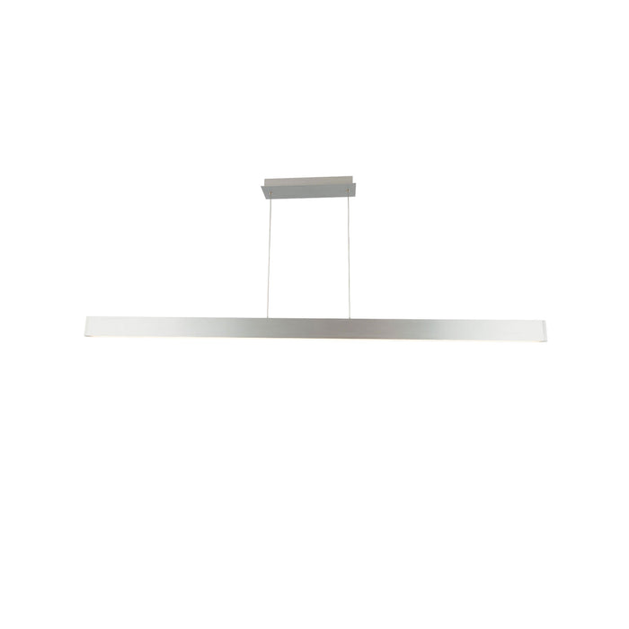 Volo LED Pendant Light in Brushed Aluminum (Small).