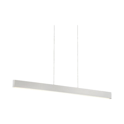 Volo LED Pendant Light in Brushed Aluminum (Medium).