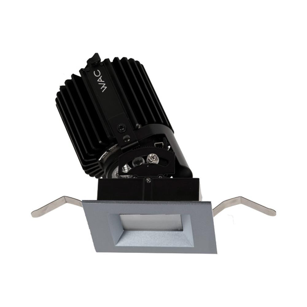 Volta 2 Inch Square Adjustable LED Recessed Trim in Haze.