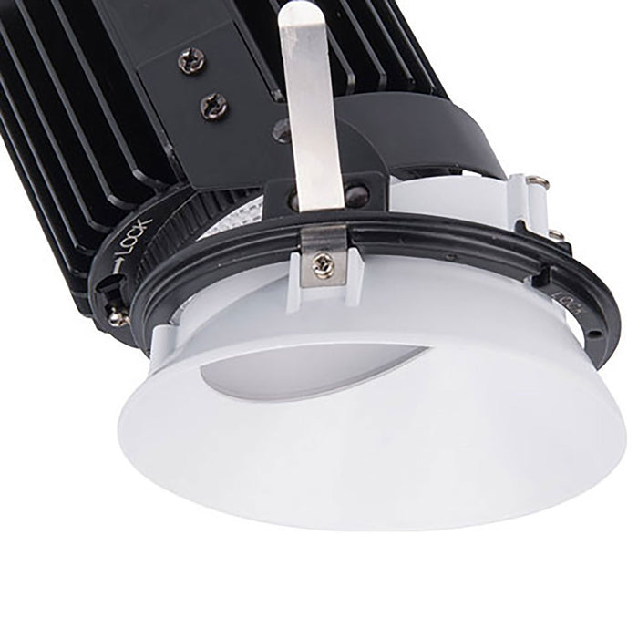 Volta 4.5 Inch Round Wall Wash Trimless LED Recessed Trim in Detail.