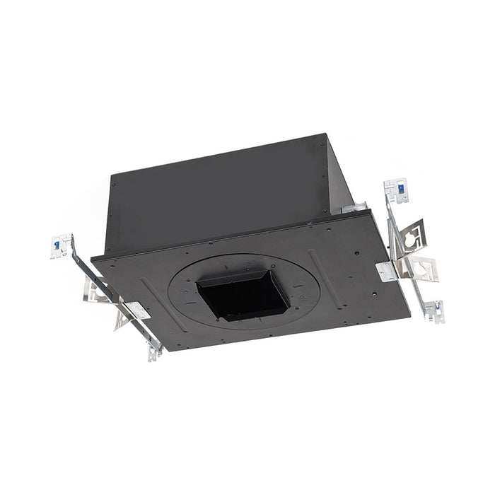 Volta 4.5 Inch Square New Construction Recessed Housing (Chicago Plenum/15W/Electronic Low Voltage 0-10V/Emergency Backup Battery).