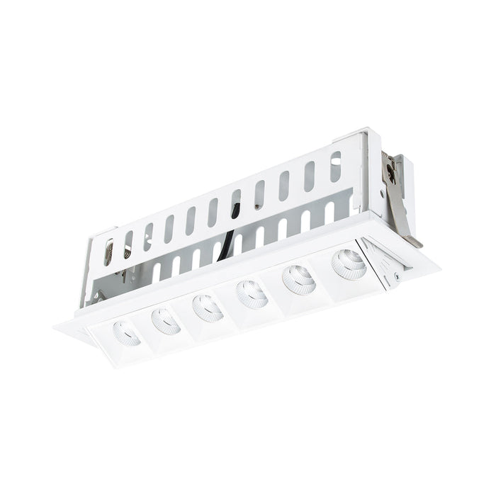 Multi Stealth Adjustable Trim LED Recessed Light in White/White (3.3W/45-Degree).