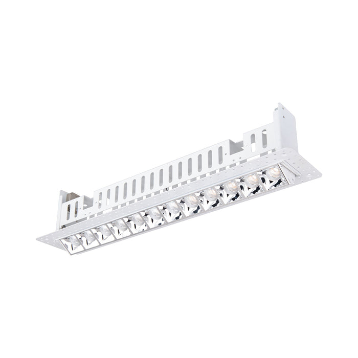 Multi Stealth Adjustable Trimless LED Recessed Light in Chrome (3.17W/45-Degree).