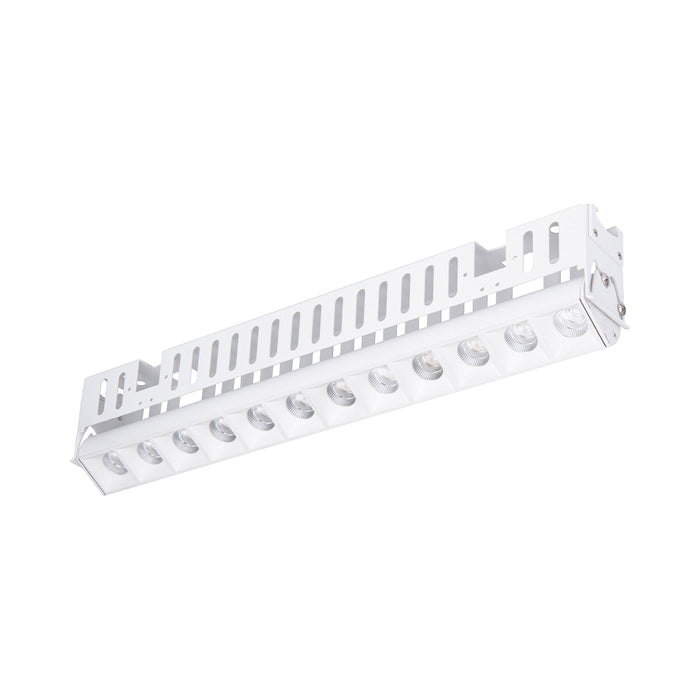 Multi Stealth Adjustable Trimless LED Recessed Light in White (3.17W/45-Degree).