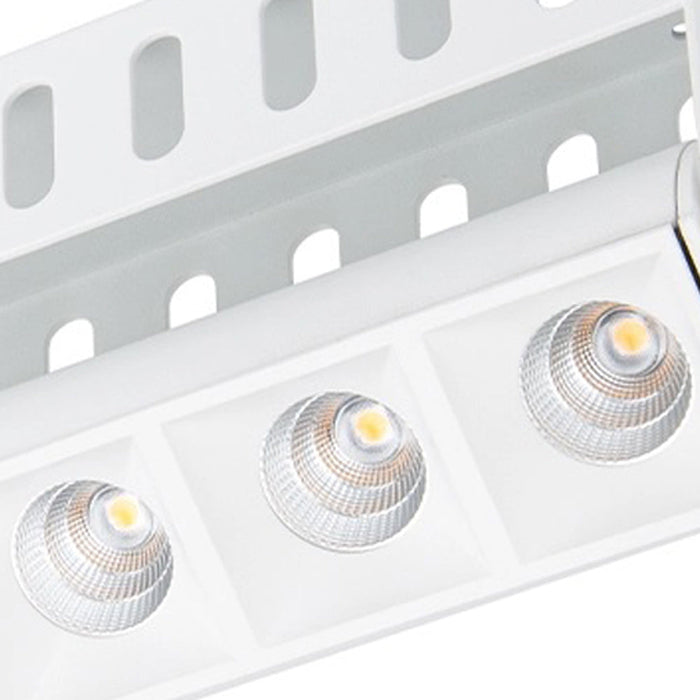 Multi Stealth Adjustable Trimless LED Recessed Light in Detail.