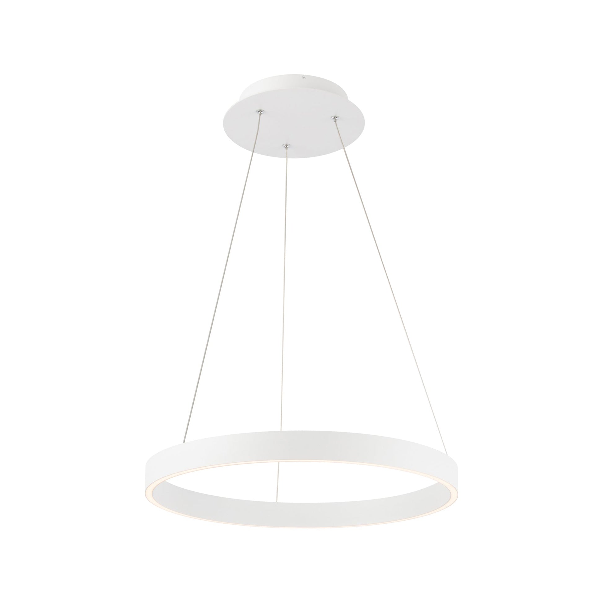 Sirius LED Pendant Light in Brushed Aluminum (Medium).