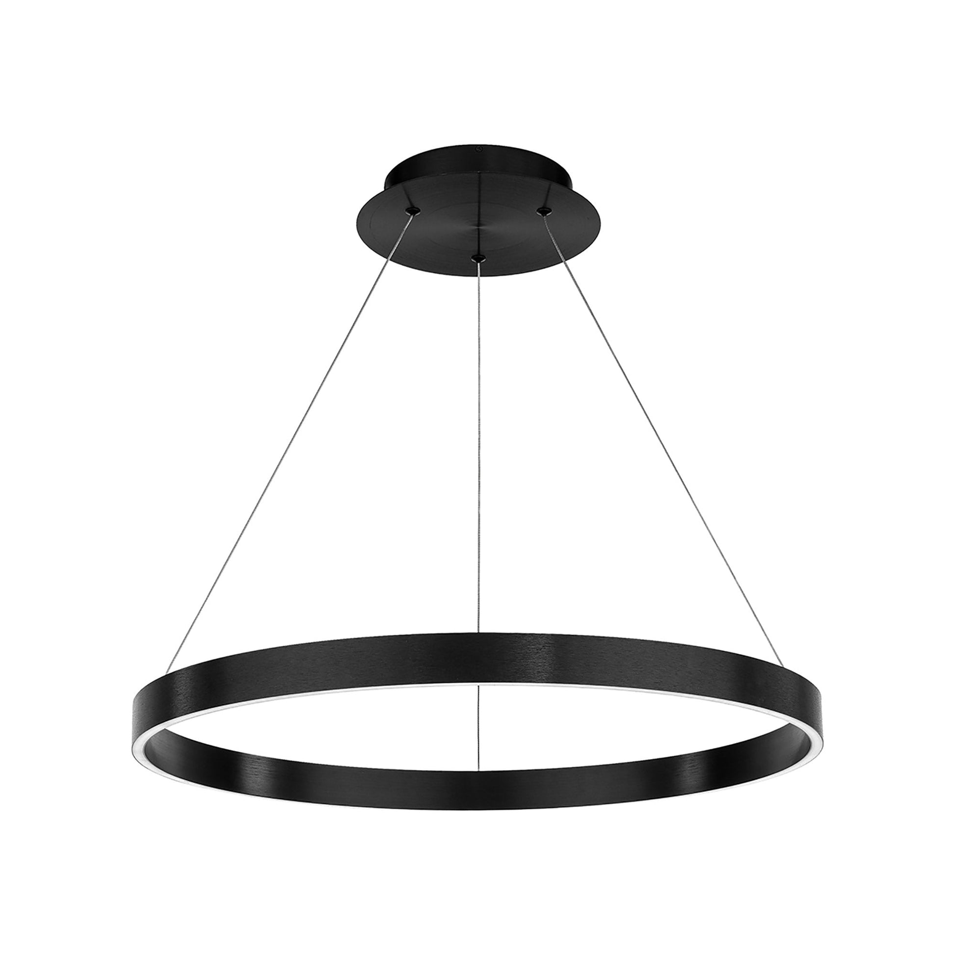 Sirius LED Pendant Light in Brushed Aluminum (Small).