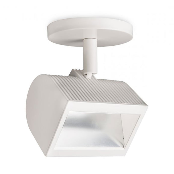 Wall Wash LED Monopoint Spot Light in White.
