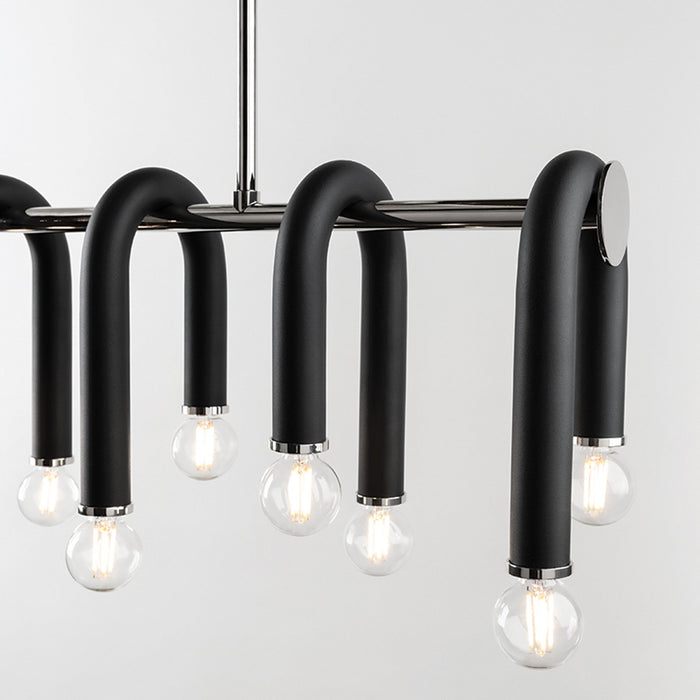 Whit Linear Suspension Light in Detail.