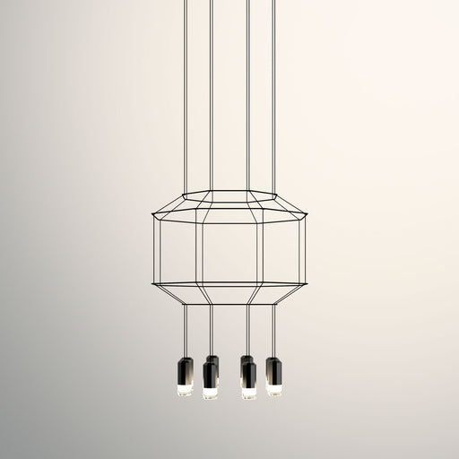 Wireflow Octagonal LED Pendant Light.