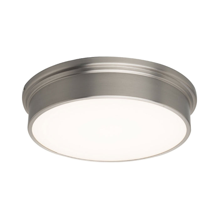York LED Ceiling/Wall Light in Brushed Nickel (Small).