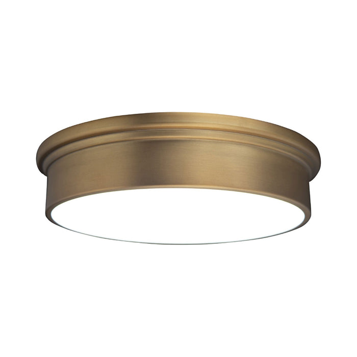 York LED Ceiling/Wall Light in Aged Brass (Large).