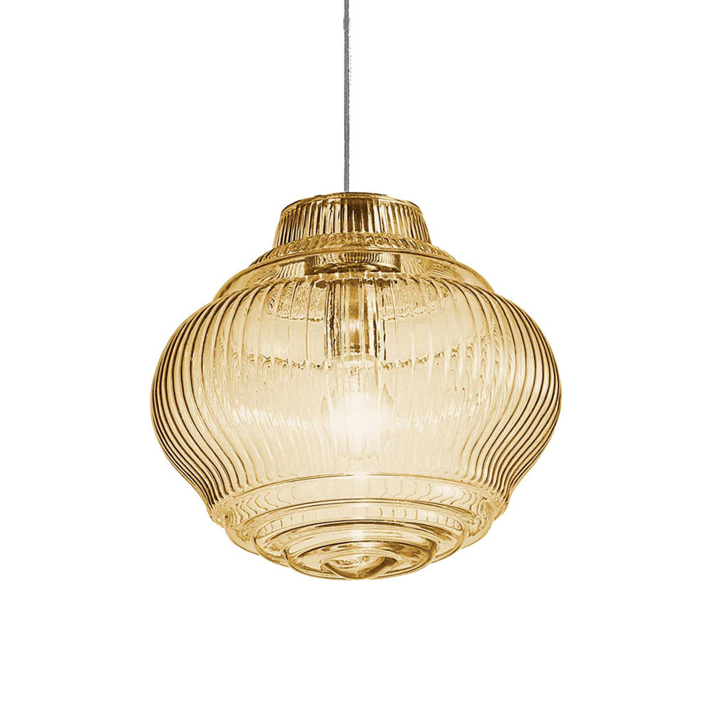 Bonnie Pendant Light in Amber.