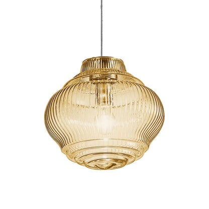 Bonnie Pendant Light in Amber.