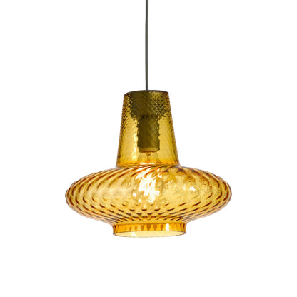 Giulietta Pendant Light in Amber.