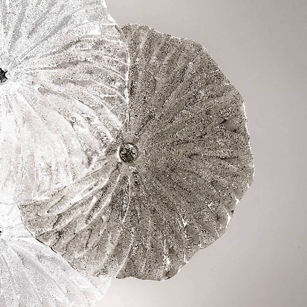 Mariposa Glass Panels in Grey (Round).