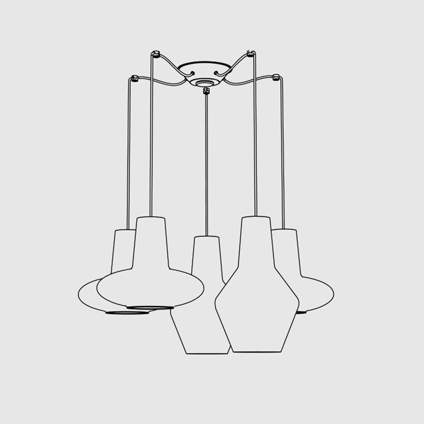 Multi-Light Swag Canopy.