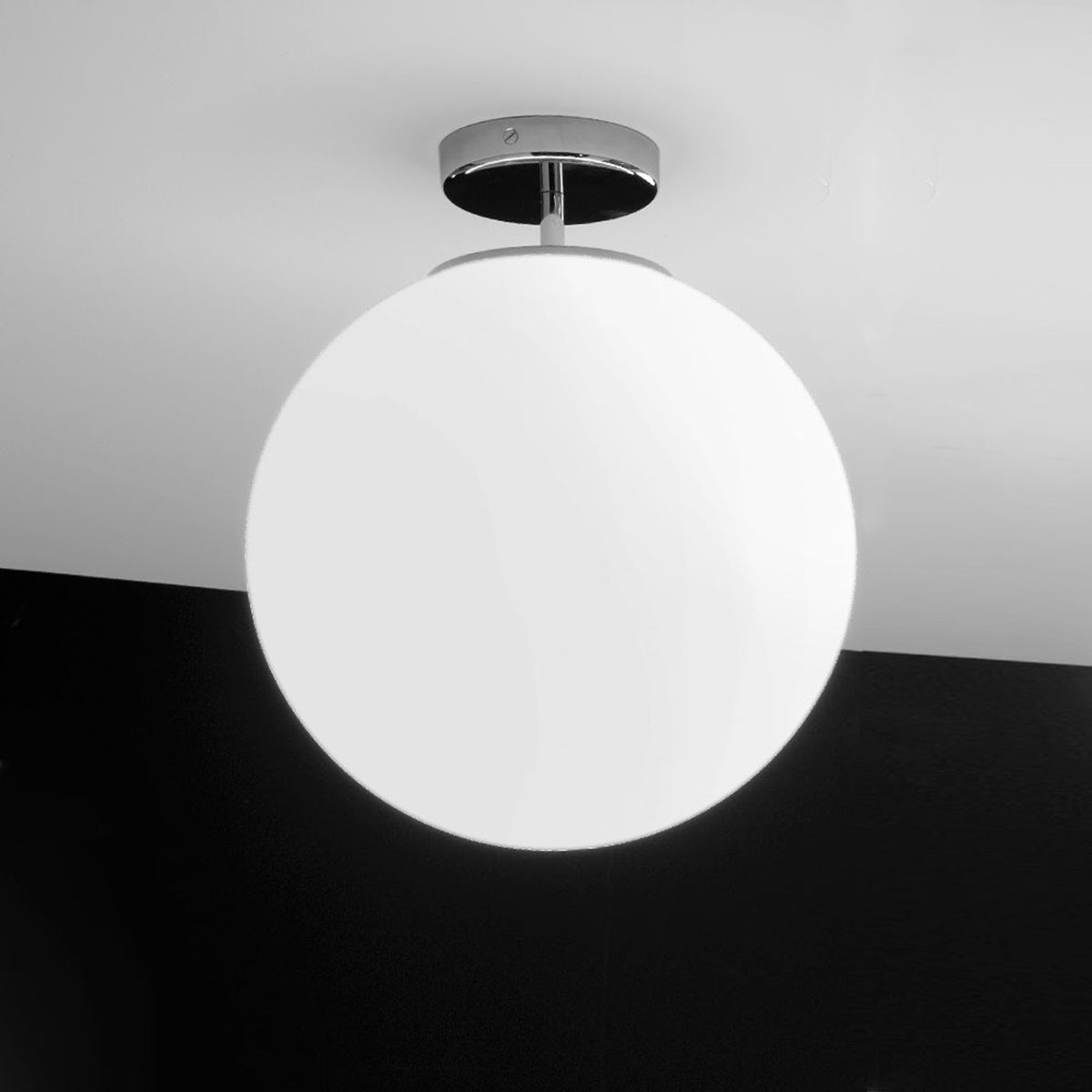 Sferis Semi Flush Mount Ceiling Light.
