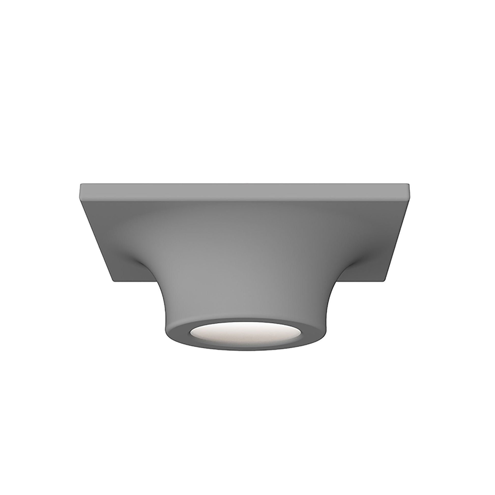 Zoom™ LED Flush Mount Ceiling Light in Dove Gray.